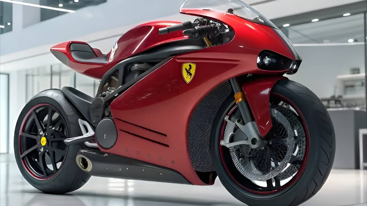 Ferrari Motocicleta 2026: Primer Vistazo con Motor Potente, Tecnología Inteligente, Autonomía y Precio