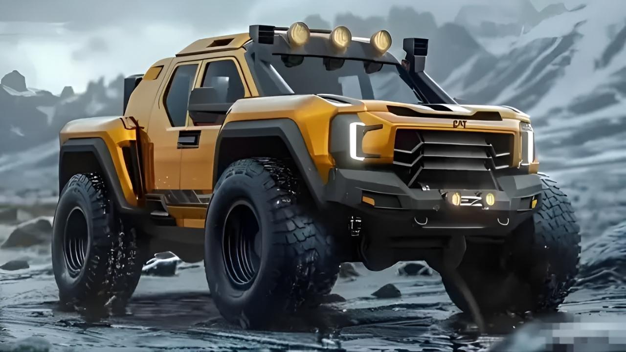 Caterpillar Pickup Truck 2026: potencia heavy-duty, diseño robusto y capacidad lista para el trabajo