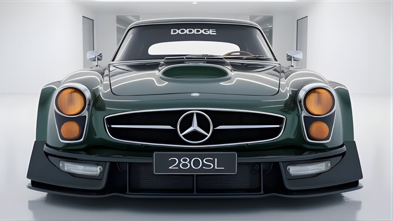 Mercedes 280SL 2026: revelado el clásico roadster con diseño renovado y tecnología moderna